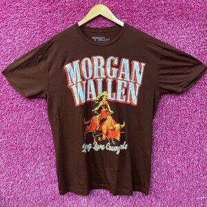 Morgan Wallen Long Live Cowgirls Graphic T-Shirt 1X